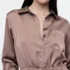 Återvunnen Satin Jumpsuit