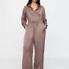 Återvunnen Satin Jumpsuit