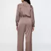 Återvunnen Satin Jumpsuit