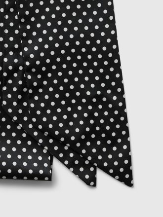 Återvunnen Satin Skinny Scarf