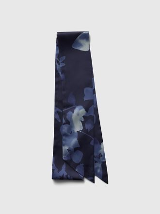 Återvunnen Satin Skinny Scarf