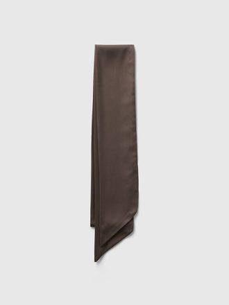 Återvunnen Satin Skinny Scarf