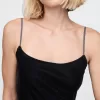 Återvunnen Velvet Maxi Slip Dress