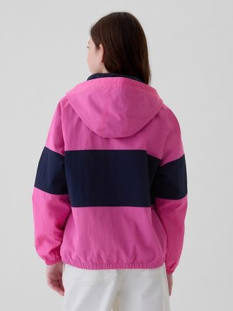 Återvunnen anorak vindjacka för barn