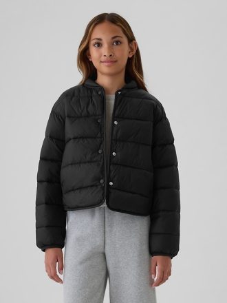 Återvunnen lätt PrimaLoft® Puffer Bomberjacka för barn