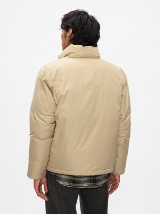 Återvunnen modern pufferjacka