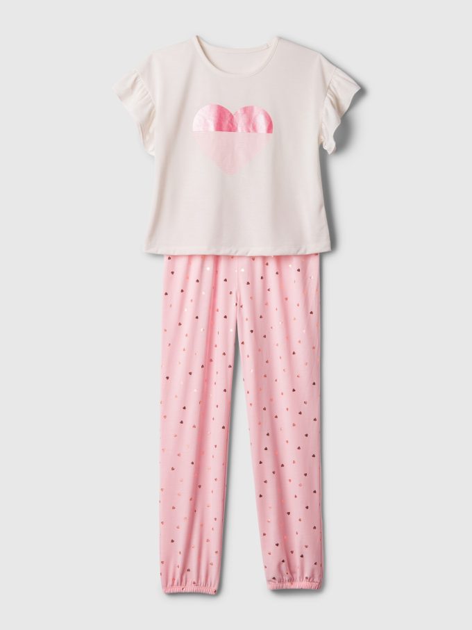 Återvunnet PJ Jogger Set för barn