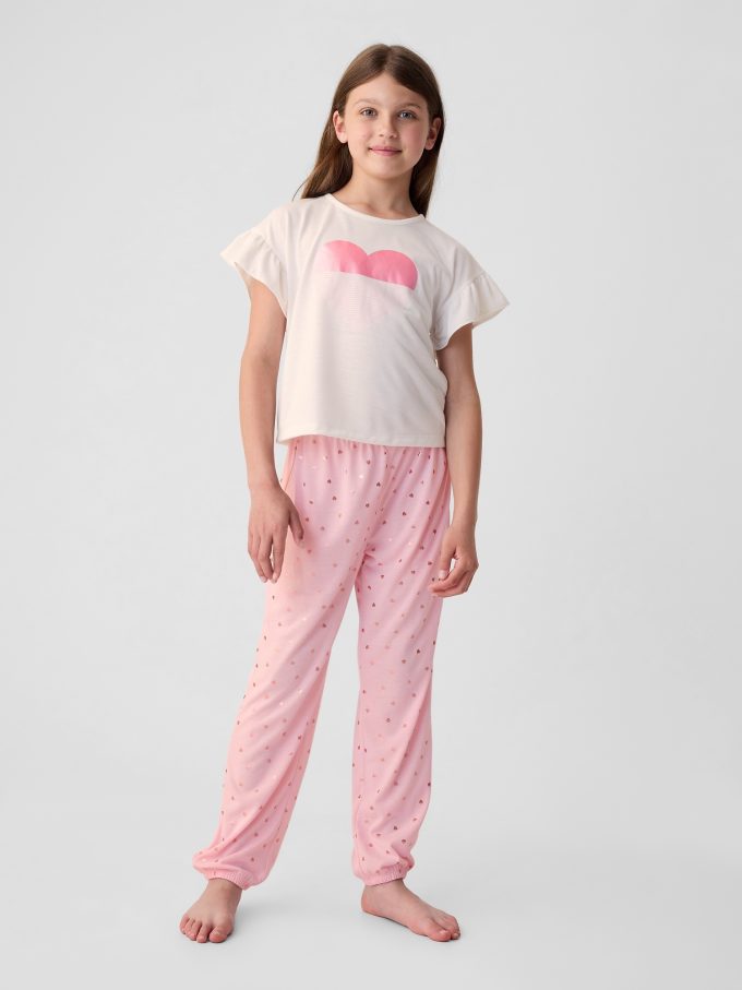 Återvunnet PJ Jogger Set för barn