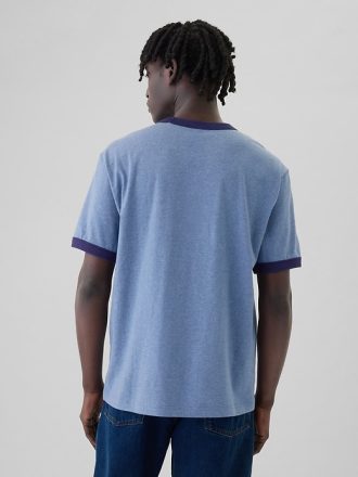 Atletisk logotyp grafisk T-shirt