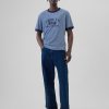 Atletisk logotyp grafisk T-shirt
