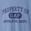 Atletisk logotyp grafisk T-shirt