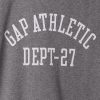 Atletisk logotyp grafisk T-shirt