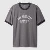 Atletisk logotyp grafisk T-shirt