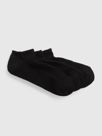 Atletiska ankelstrumpor (3-pack)