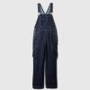 Avslappnad Denim Cargo Overall