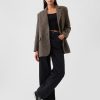 Avslappnad Houndstooth Blazer