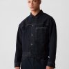 Avslappnad Selvedge Denim Icon Jacka