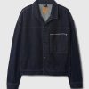 Avslappnad Selvedge Denim Icon Jacka