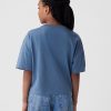 Avslappnad grafisk T-shirt för barn