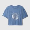 Avslappnad grafisk T-shirt för barn