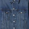 Avslappnad ikon jeansjacka