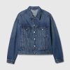 Avslappnad ikon jeansjacka