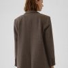 Avslappnad pläd blazer