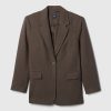 Avslappnad pläd blazer