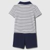 Baby 2-i-1 Polo Shorty One-Piece