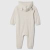 Baby Bear Hooded Footless One-Piece