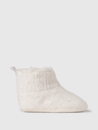 Baby CashSoft Mysig Sweater Booties