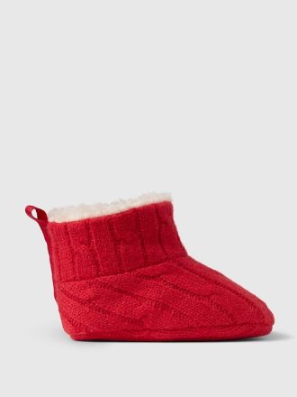 Baby CashSoft Mysig Sweater Booties