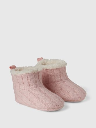 Baby CashSoft Mysig Sweater Booties