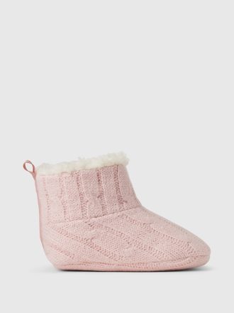 Baby CashSoft Mysig Sweater Booties