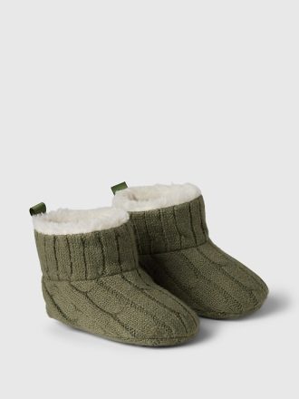 Baby CashSoft Mysig Sweater Booties