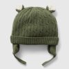 Baby CashSoft Sherpa-fodrad Bear Beanie