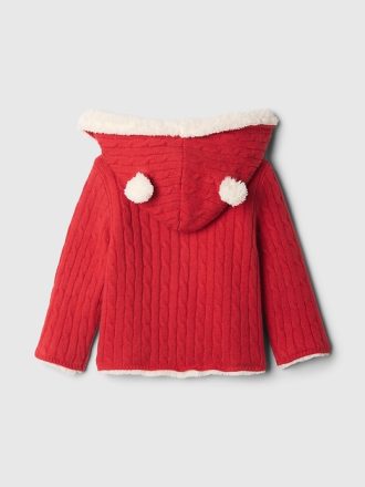 Baby CashSoft Sherpa-fodrad kofta