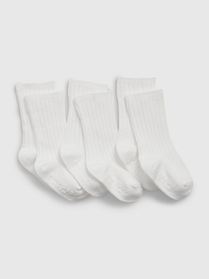 Baby First Favorites Crew Socks (3-pack)