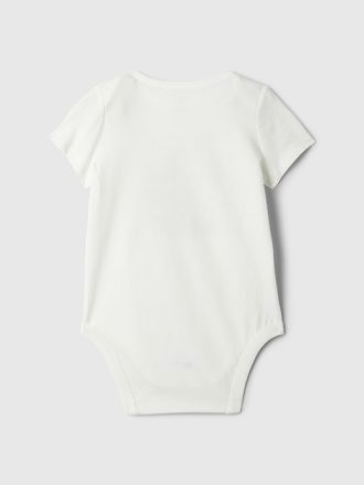 Baby First Favorites Ekologisk bomull grafisk bodysuit