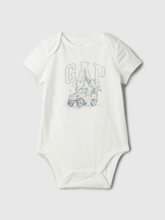 Baby First Favorites Ekologisk bomull grafisk bodysuit