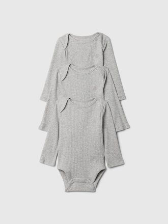 Baby First Favorites Rib Bodysuit (3-pack)