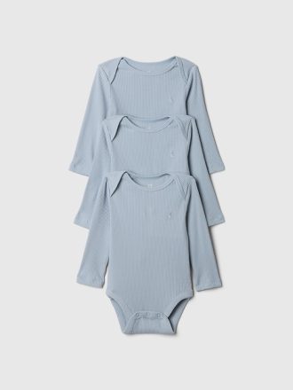 Baby First Favorites Rib Bodysuit (3-pack)