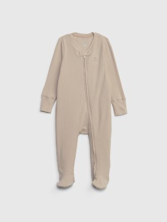 Baby First Favorites TinyRib Footed One-Piece