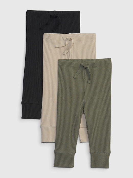 Baby First Favorites TinyRib Pants (3-pack) Baby First Favorites TinyRib Pants (3-pack)