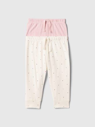 Baby First Favorites pull-on byxor (2-pack)