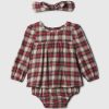 Baby Flanell Bodysuit Klänning Set Baby Flanell Bodysuit Klänning Set