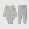 Baby Grow-With Me Rib Outfit Set Baby Grow-With Me Rib Outfit Set