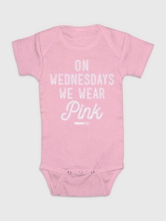 Baby Mean Girls På onsdagar bär vi rosa bodysuit