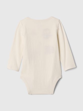 Baby Paddington Broderad Bodysuit i ekologisk bomull