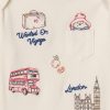 Baby Paddington Broderad Bodysuit i ekologisk bomull Baby Paddington Broderad Bodysuit i ekologisk bomull